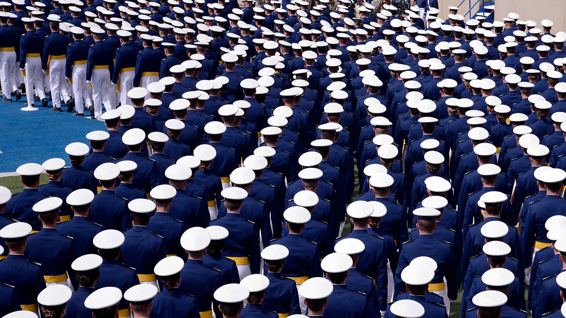 The U.S. Air Force reportedly had cadets snitch on one another in an effort to root out rule-breaking. (U.S. Air Force Photo by Mike Kaplan/Released)