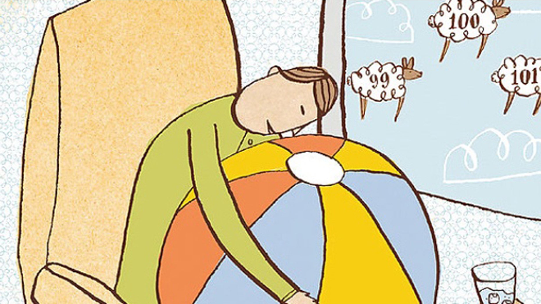 Always pack an inflatable beach ball in your carry-on!