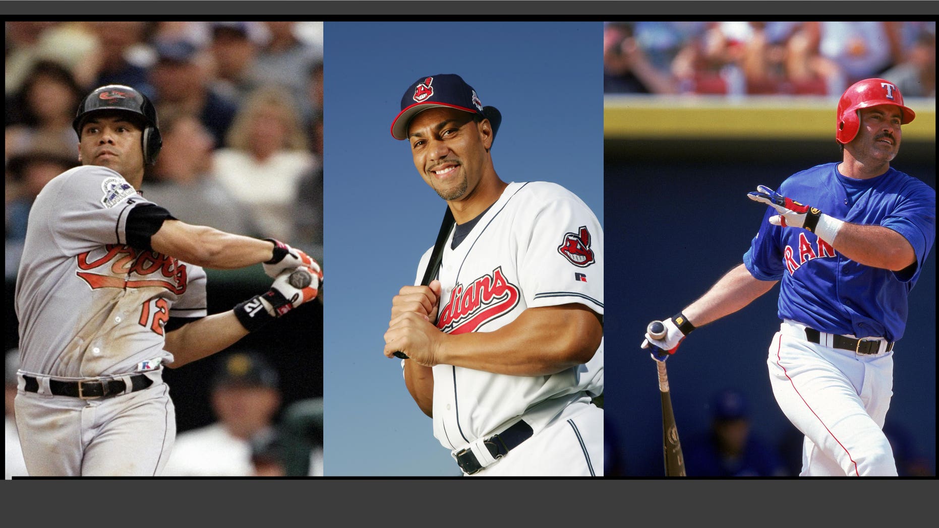 WINTER HAVEN, FL - MARCH 1: Juan Gonzalez of the Cleveland Indians poses for a portrait during photo day at Chain of Lakes Park on March 1, 2005 in Winter Haven, Florida. (Photo by Doug Pensinger/Getty Images)