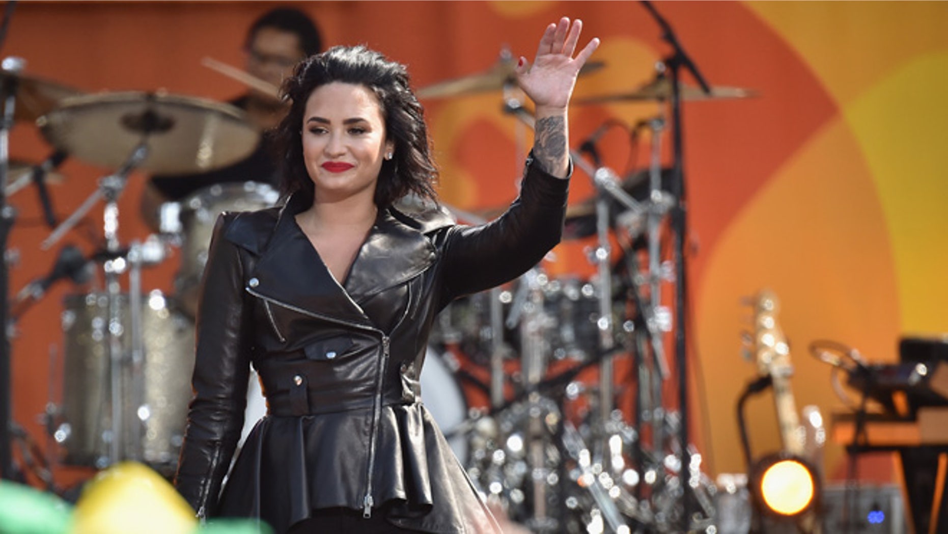 Demi Lovato at SummerStage at Central Park on June 17, 2016 in New York City.