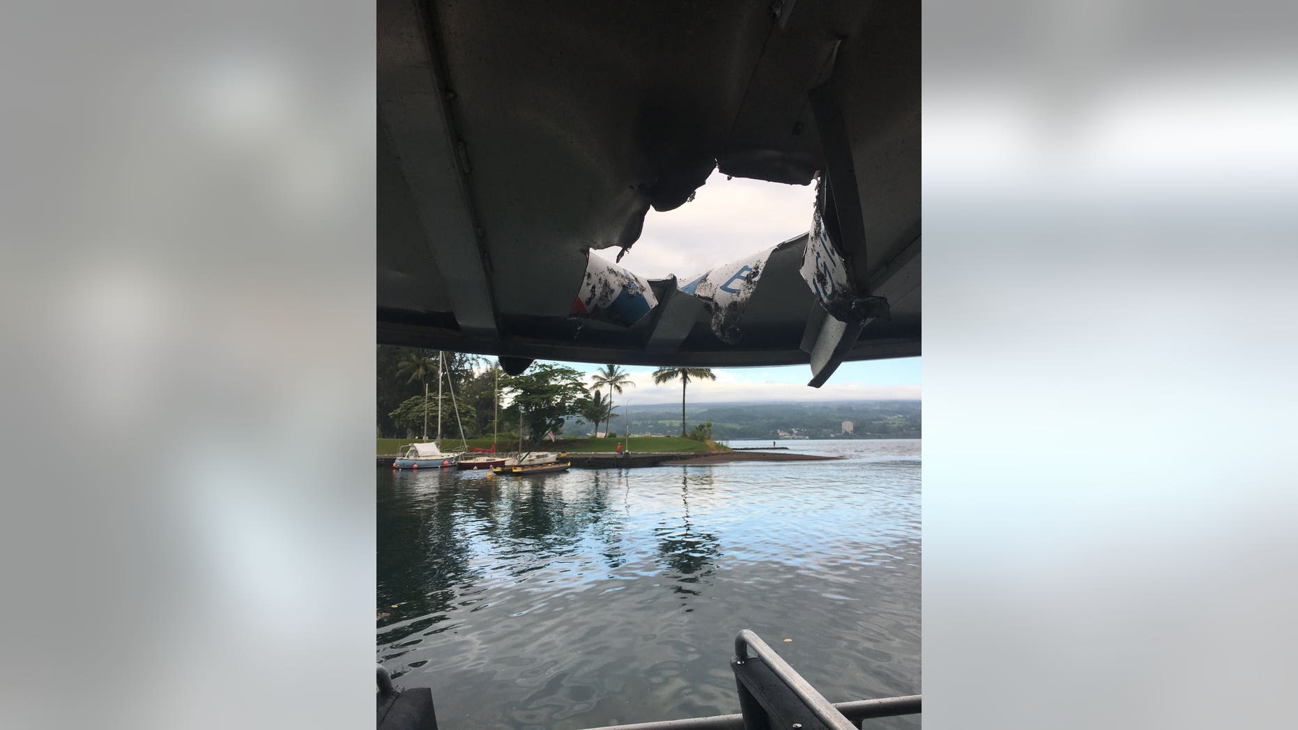 At least 23 people were injured in Hawaii early Monday when a lava explosion from the Kilauea volcano sent debris flying through the roof of their tour boat.