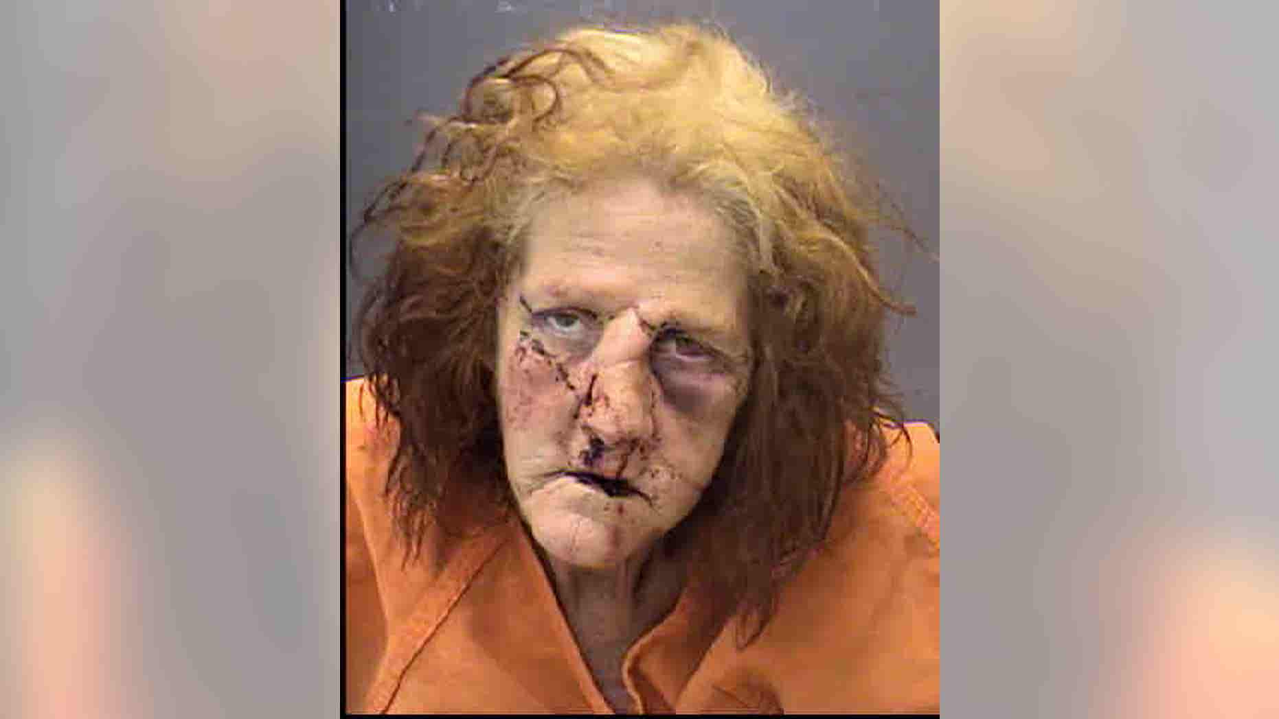 Jacqueline Burge, 54, faces nine charges after a car chase led to a head-on collision.