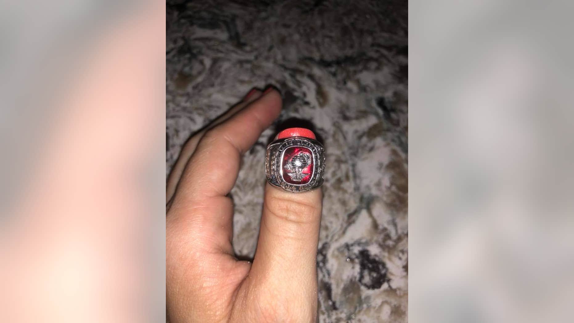 A Florida beachgoer is looking for the owner of a Marine Corps ring she found in Siesta Key.