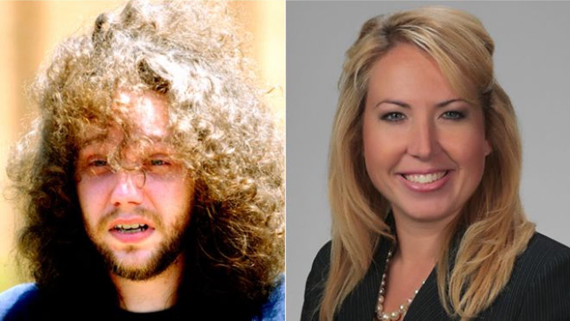 Stephen Mark McDaniel, left, pleaded not guilty in the murder of Lauren Giddings