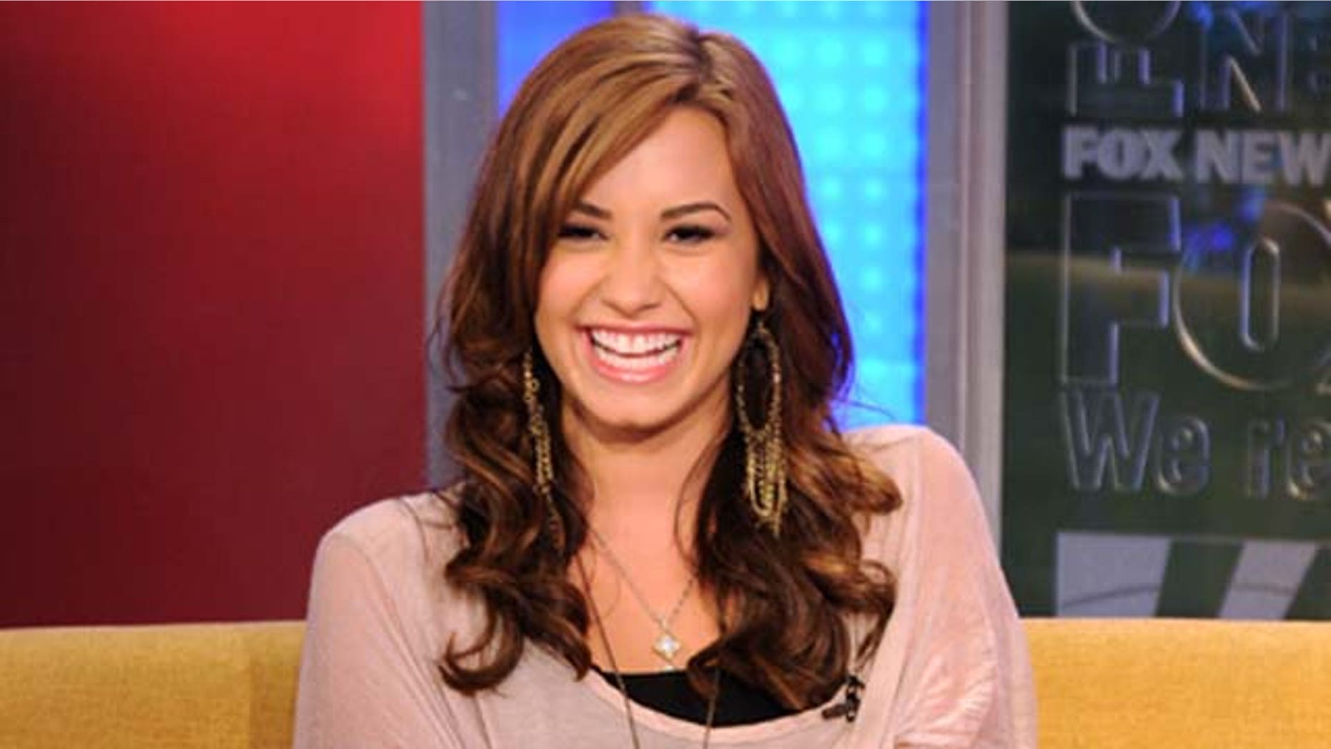 Aug.16, 2011: Singer Demi Lovato visits 'FOX & Friends' at the FOX studios on in New York City.