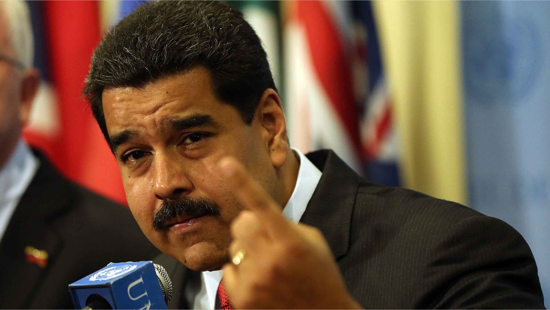 Venezuelan President Nicolas Maduro at the UN headquarters in New York on July 28, 2015.