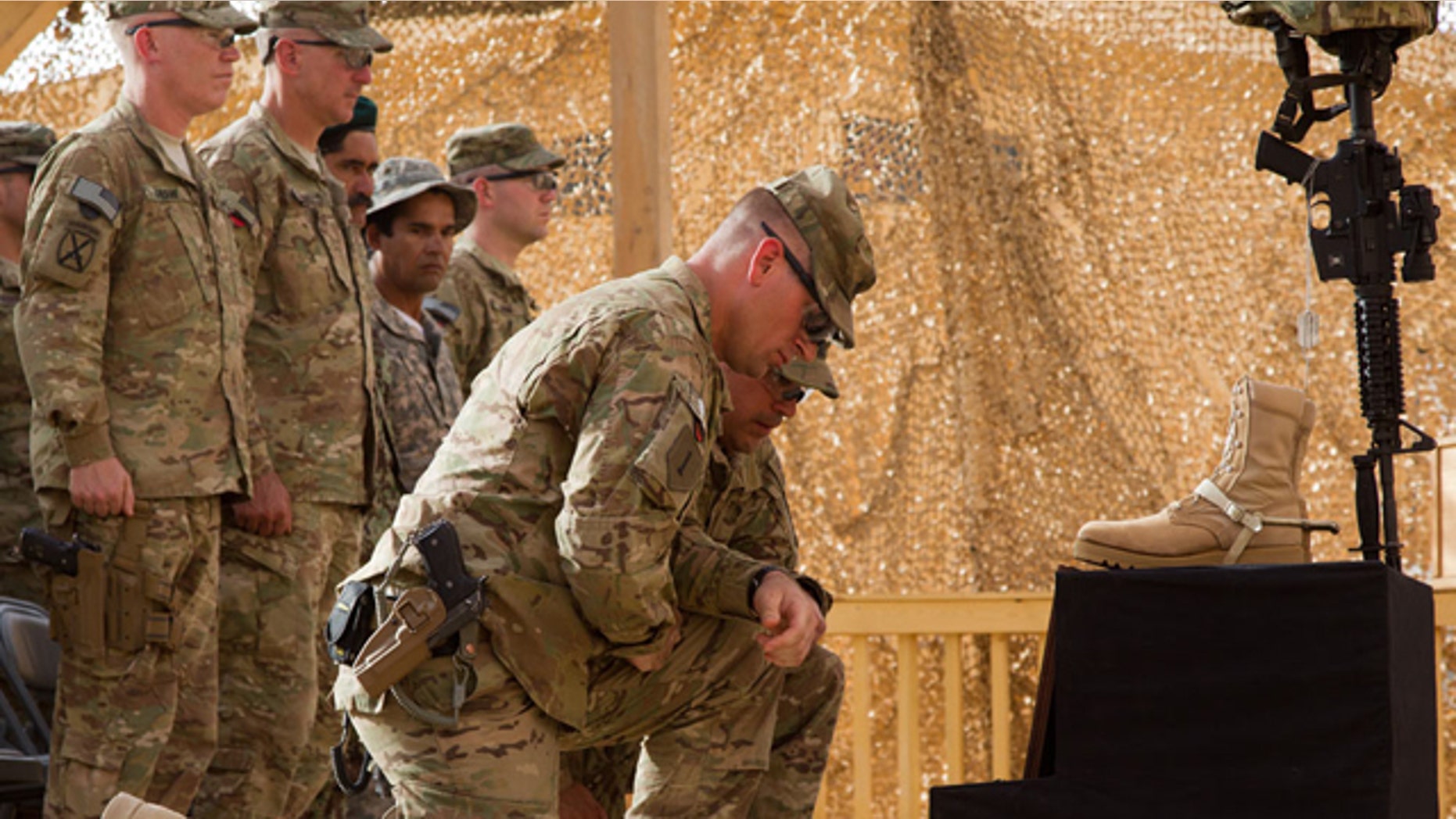 On Aug. 7, Pfc. Brice Scott was remembered at FOB Pasab in Zhari District, Kandahar Province, Afghanistan.