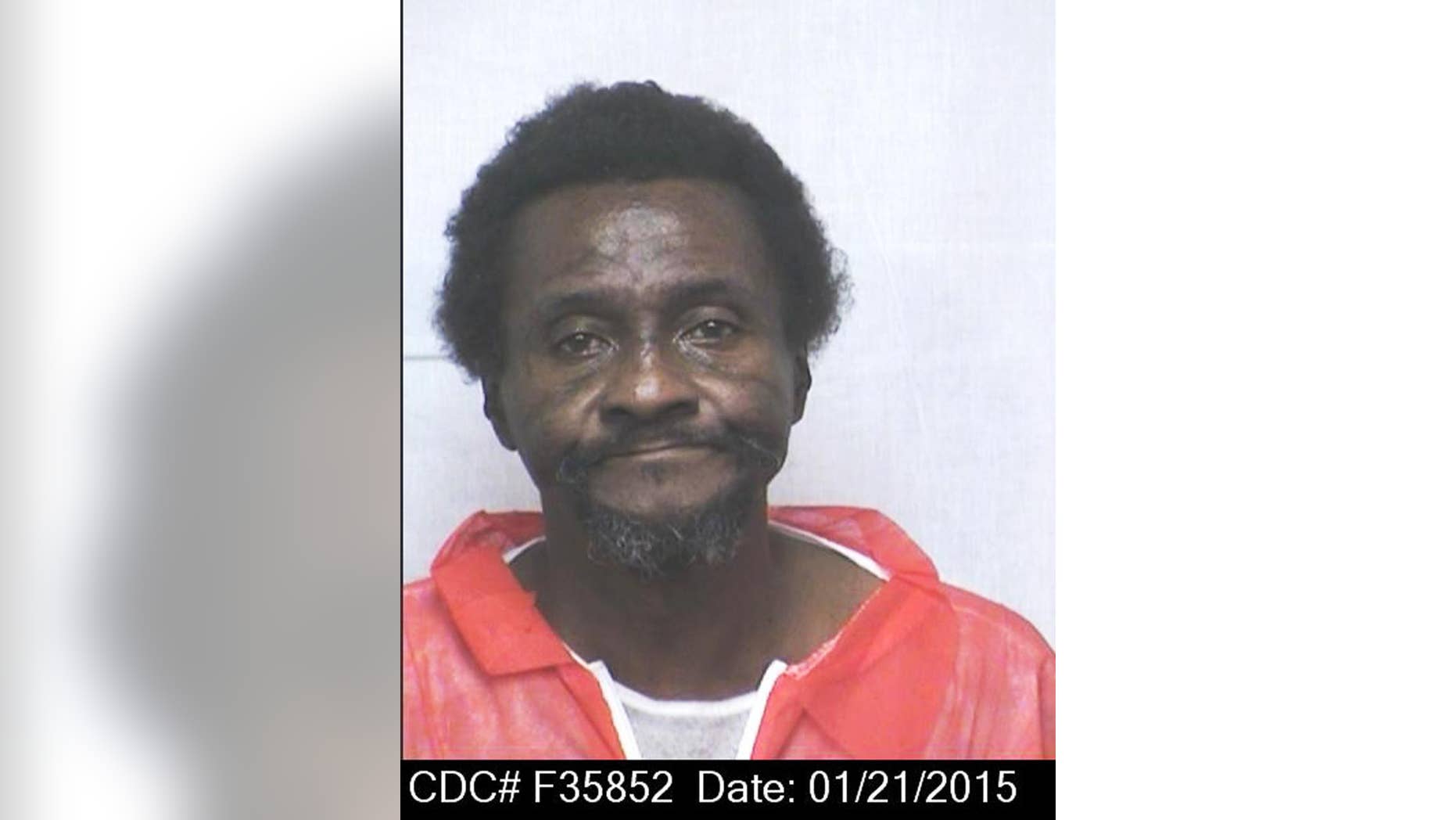This Jan. 21, 2015 photo from the California Department of Corrections and Rehabilitation shows inmate William "Willie" Tate. Hugo Pinell and Tate and four other inmates became known as the San Quentin Six. Pinell, an inmate involved in a bloody 1971 San Quentin escape attempt that left six dead has been killed by a fellow prisoner, corrections officials said Wednesday, Aug. 12, 2015. Only, Tate, remains in prison, at the Correctional Training Facility in Soledad. (California Department of Corrections and Rehabilitation via AP)