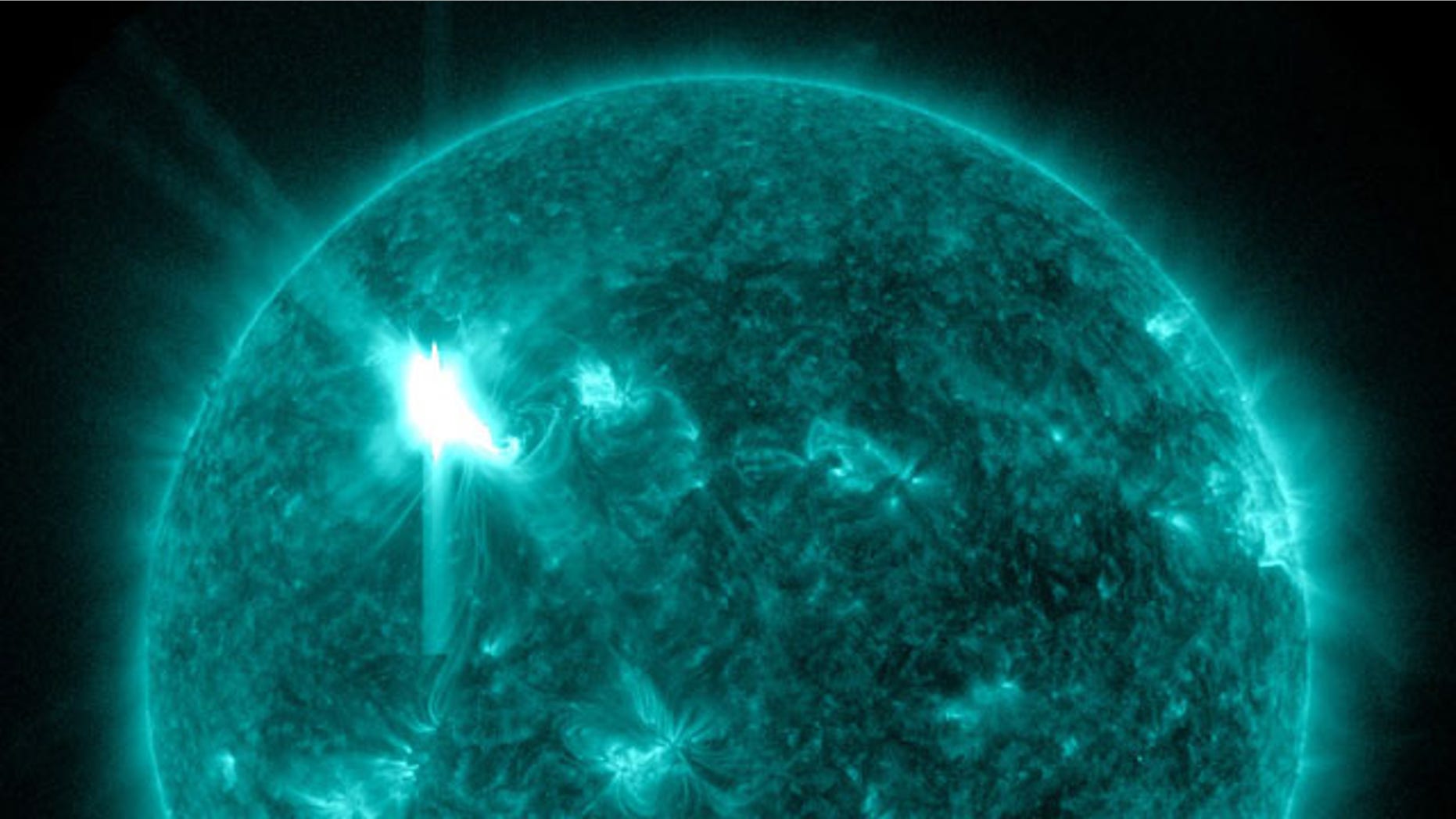 The biggest solar storm since 2006 reached earth Thursday morning.