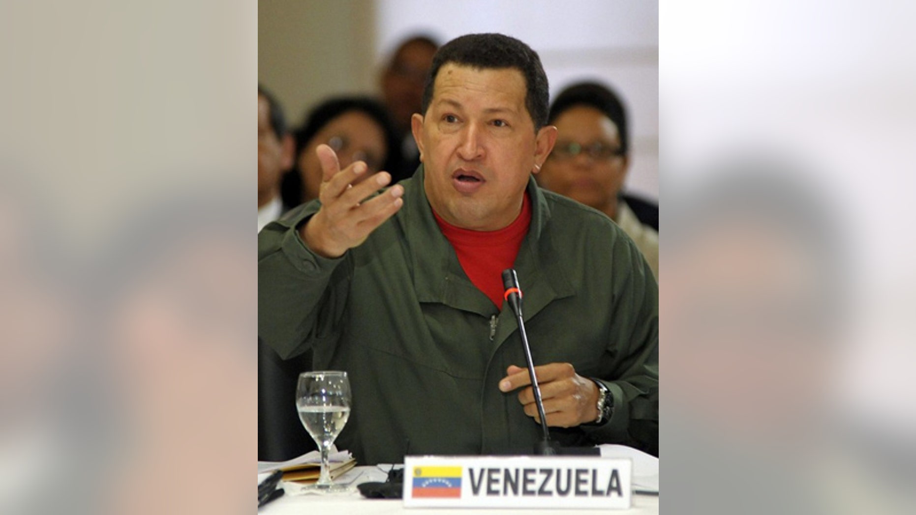 Venezuelan President Hugo Chavez