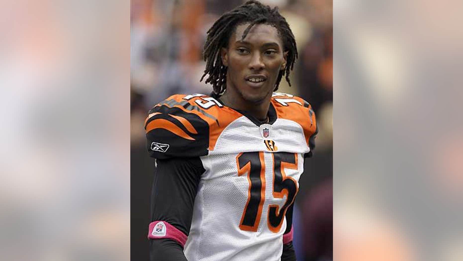 File: Cincinnati Bengals wide receiver Chris Henry.