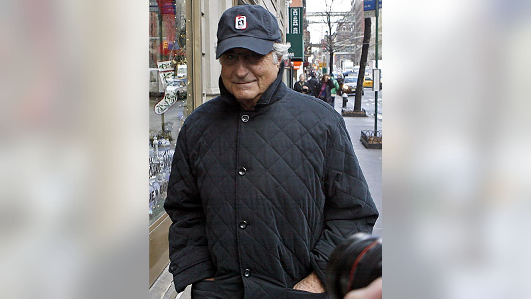 Dec. 17, 2008: Bernard Madoff, chairman of Madoff Investment Securities, returns to his Manhattan apartment after making a court appearance.