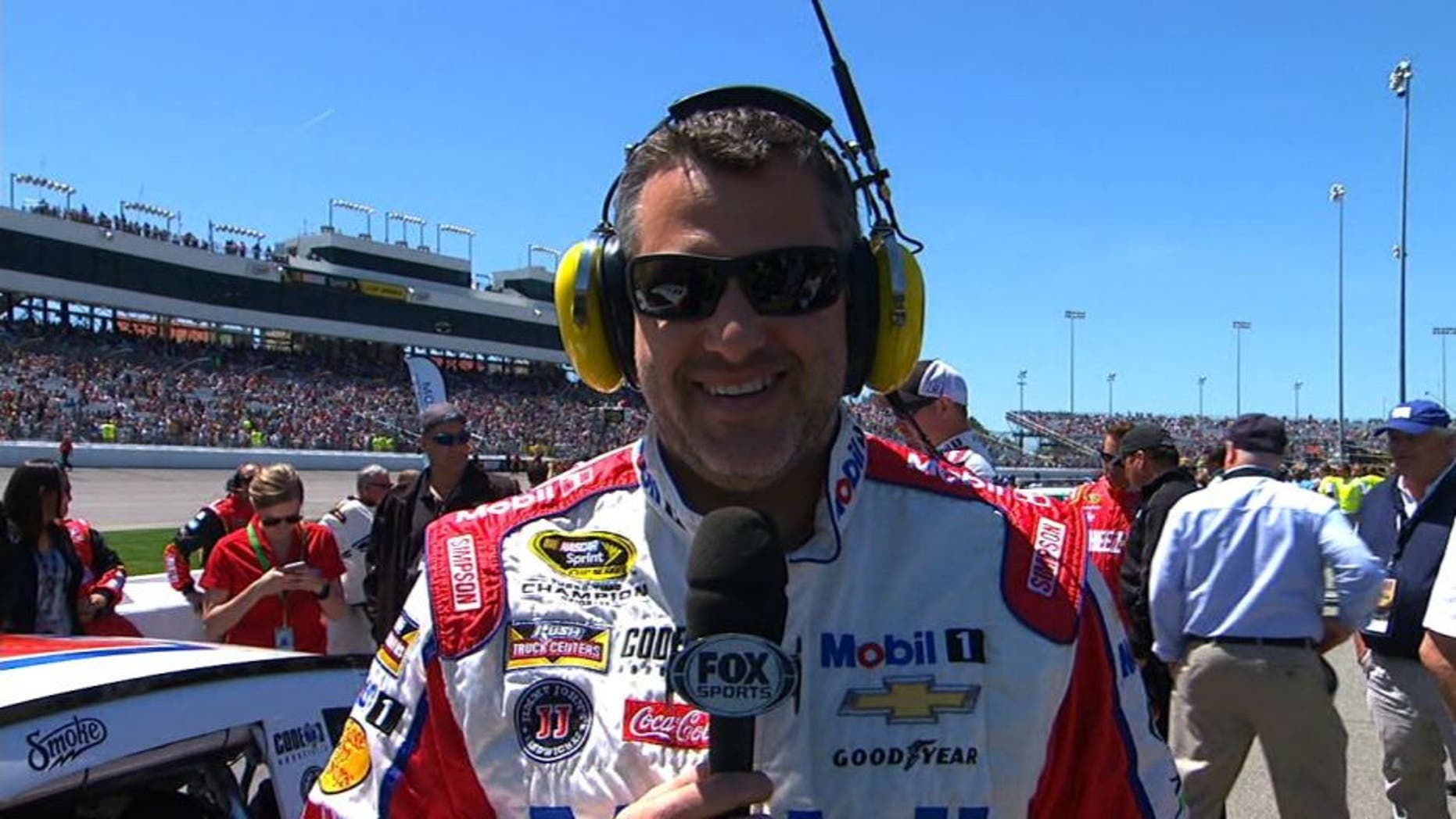 NASCAR RaceDay: Tony Stewart checks in with the Hollywood Hotel and discusses his $35,000 "investment" in safety.