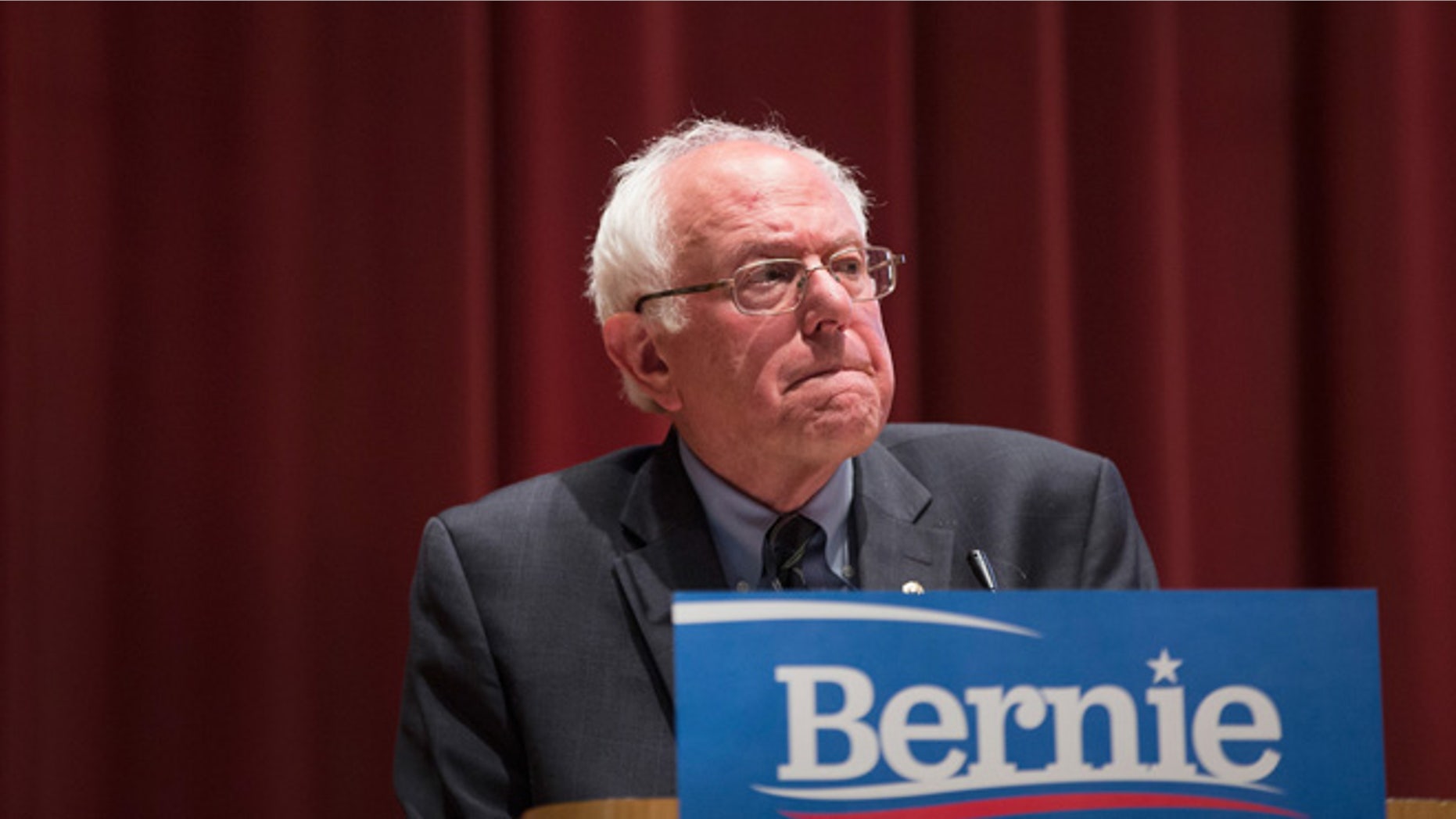 Sen. Bernie Sanders at Drake University on June 12, 2015 in Des Moines, Iowa.