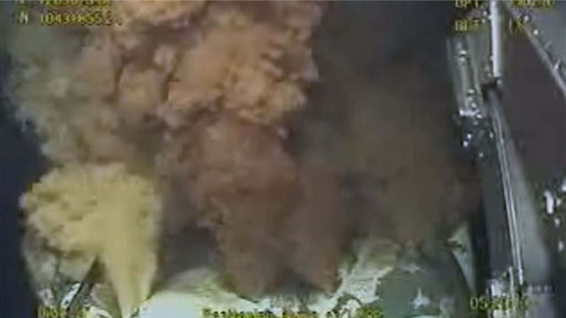 May 27: BP 'Top Kill' equipment is used to try and plug gushing oil well in the Gulf of Mexico.