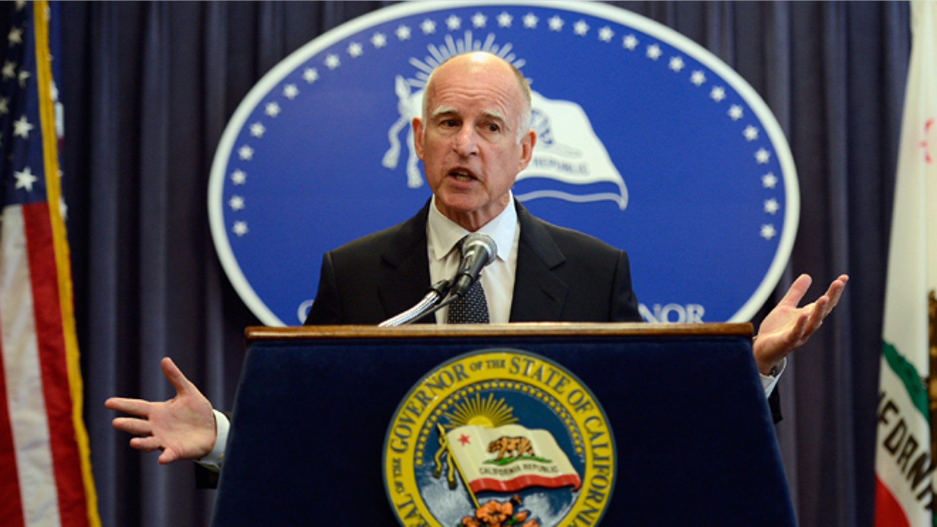 California Gov. Jerry Brown