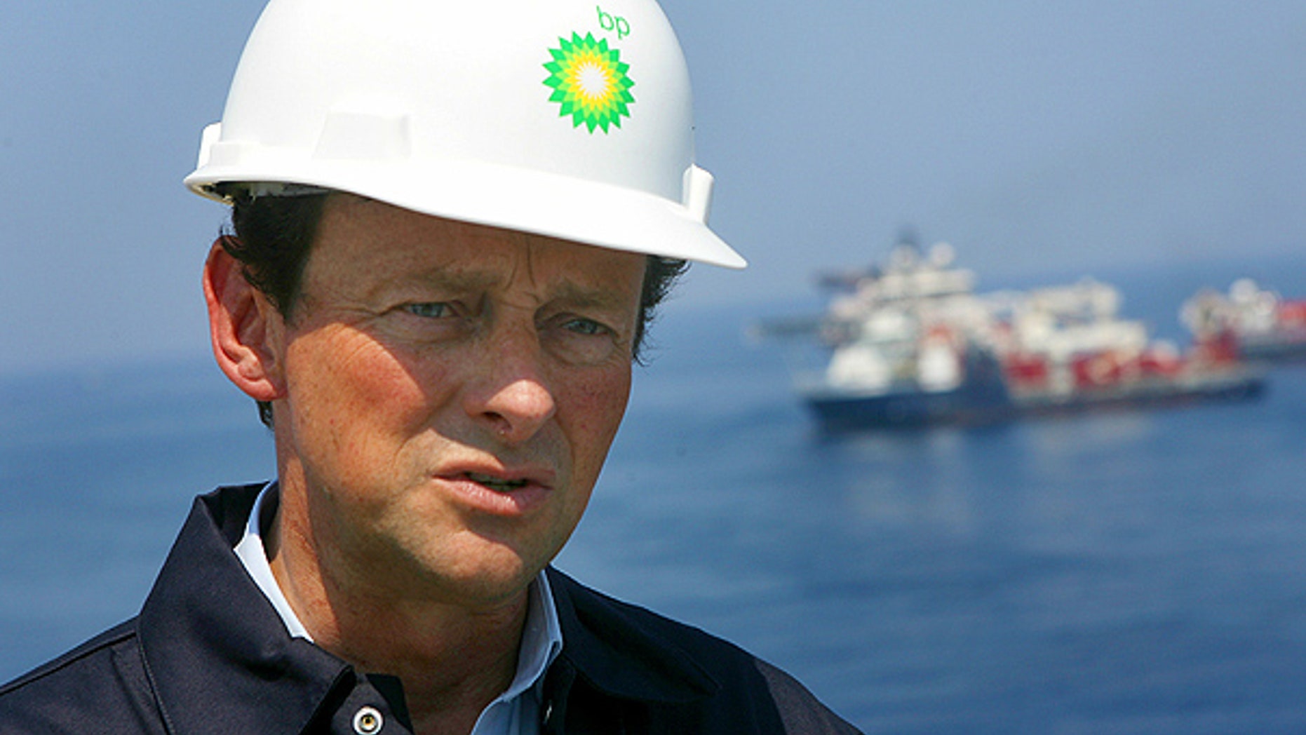 May 28: BP CEO Tony Hayward speaks during recovery operations at the Deepwater Horizon oil spill site in the Gulf.