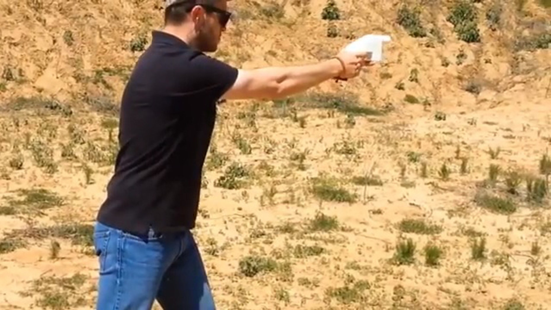 May 5, 2013: A 3D printed gun created by Defense Distributed is successfully test fired by creator Cody Wilson. Wilson had posted the blueprints for the gun online but was ordered by the Federal Government to take them down.
