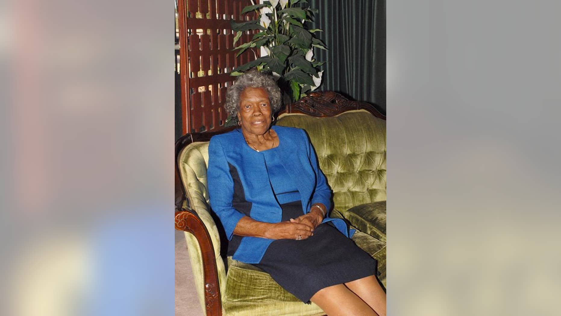 This photo provided by the family of Stella Parson, shows Parson, the first black woman to graduate from college in the state of Nevada. Parson passed away at 86 on July 29, 2016. A memorial service was planned in Las Vegas on Friday, Aug. 5, 2016. Parson earned a bachelor's degree in English from the University of Nevada, Reno in 1952 at a time most of the nation was still segregated. (Courtesy of Stella Parson Family via AP).