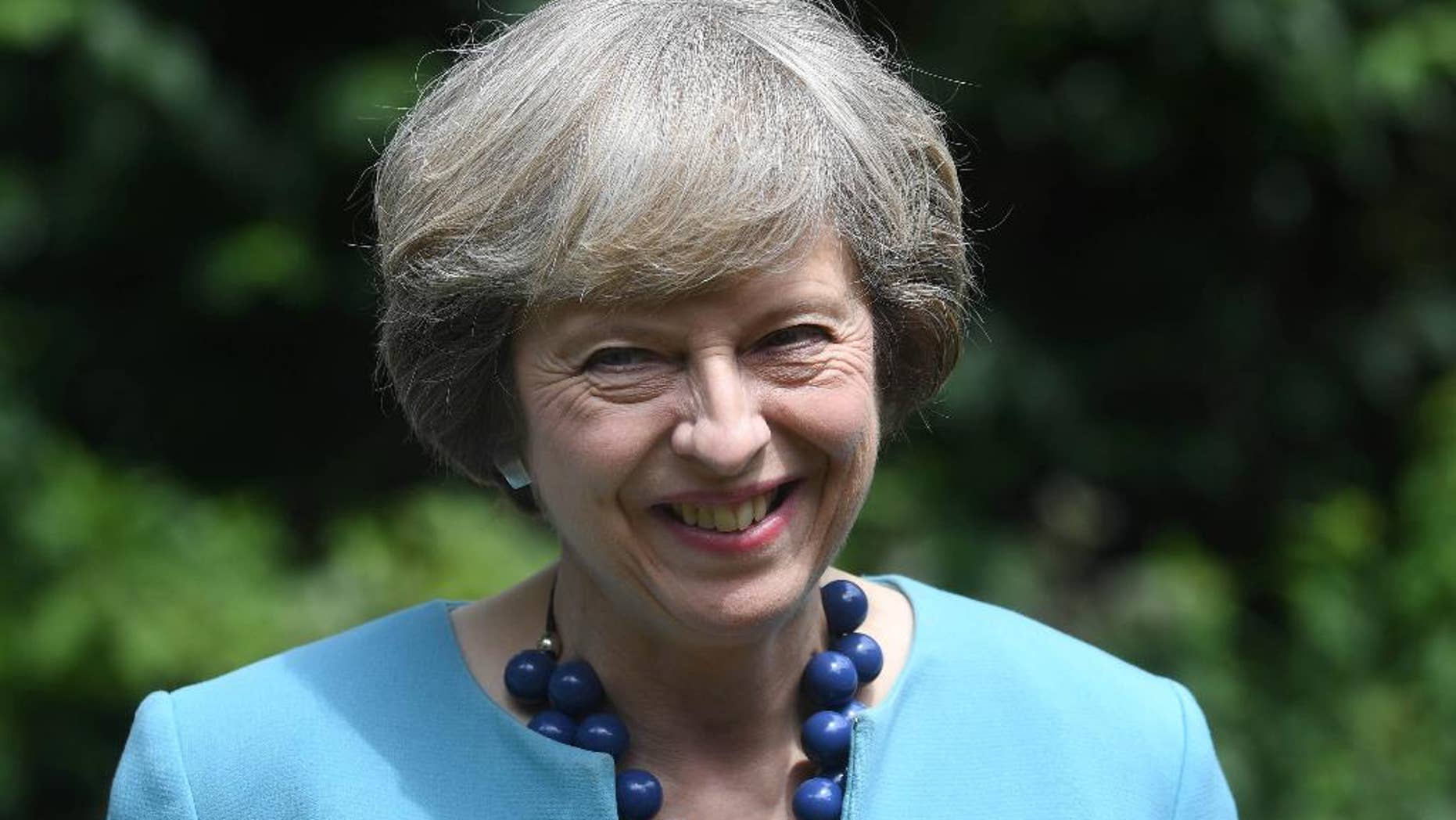 Britain's Prime Minister Theresa May on Thursday.