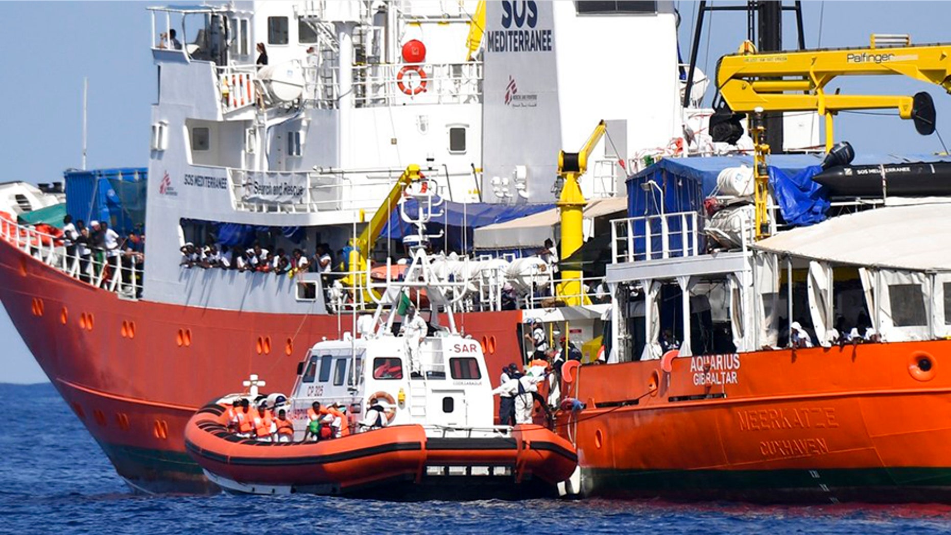 Italy turned away the French NGO "SOS Mediterranee" Aquarius ship last week.