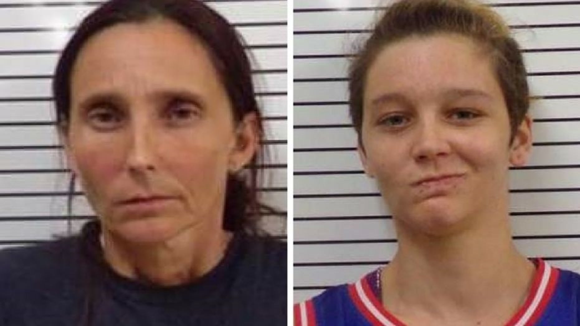 Patricia Ann Spann, left, and her daughter Misty Spann got married in 2016.