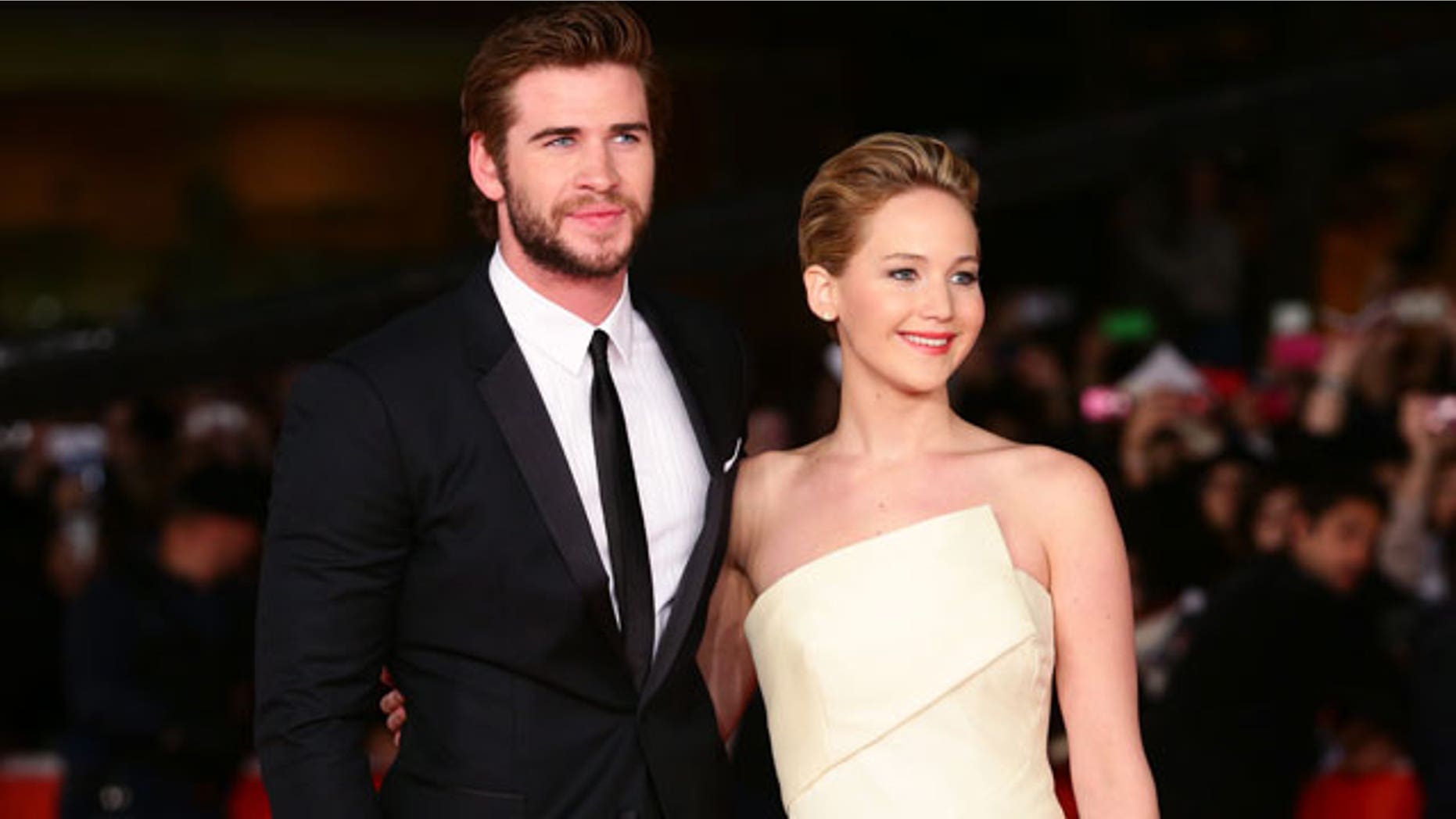 Jennifer Lawrence was outrageous with co-star Liam Hemsworth on the set of the "Hunger Games."