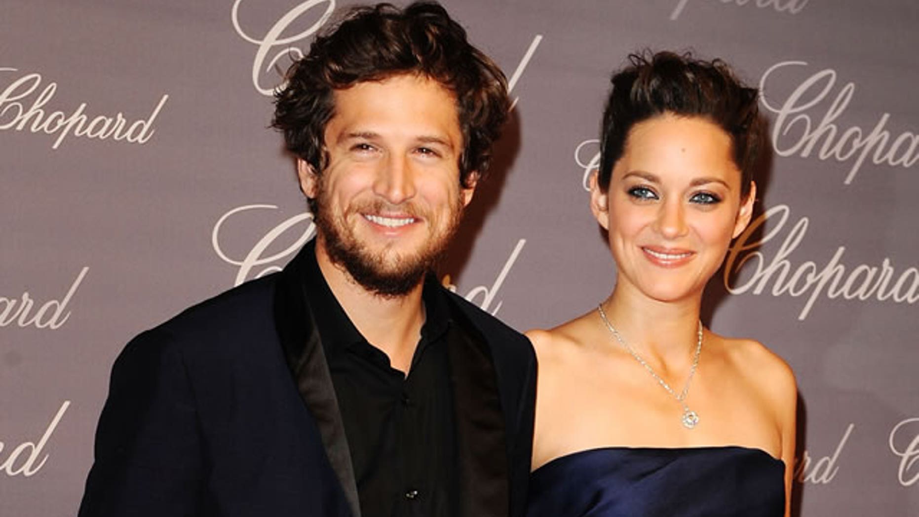 Actress Marion Cotillard and partner Guillaume Canet.