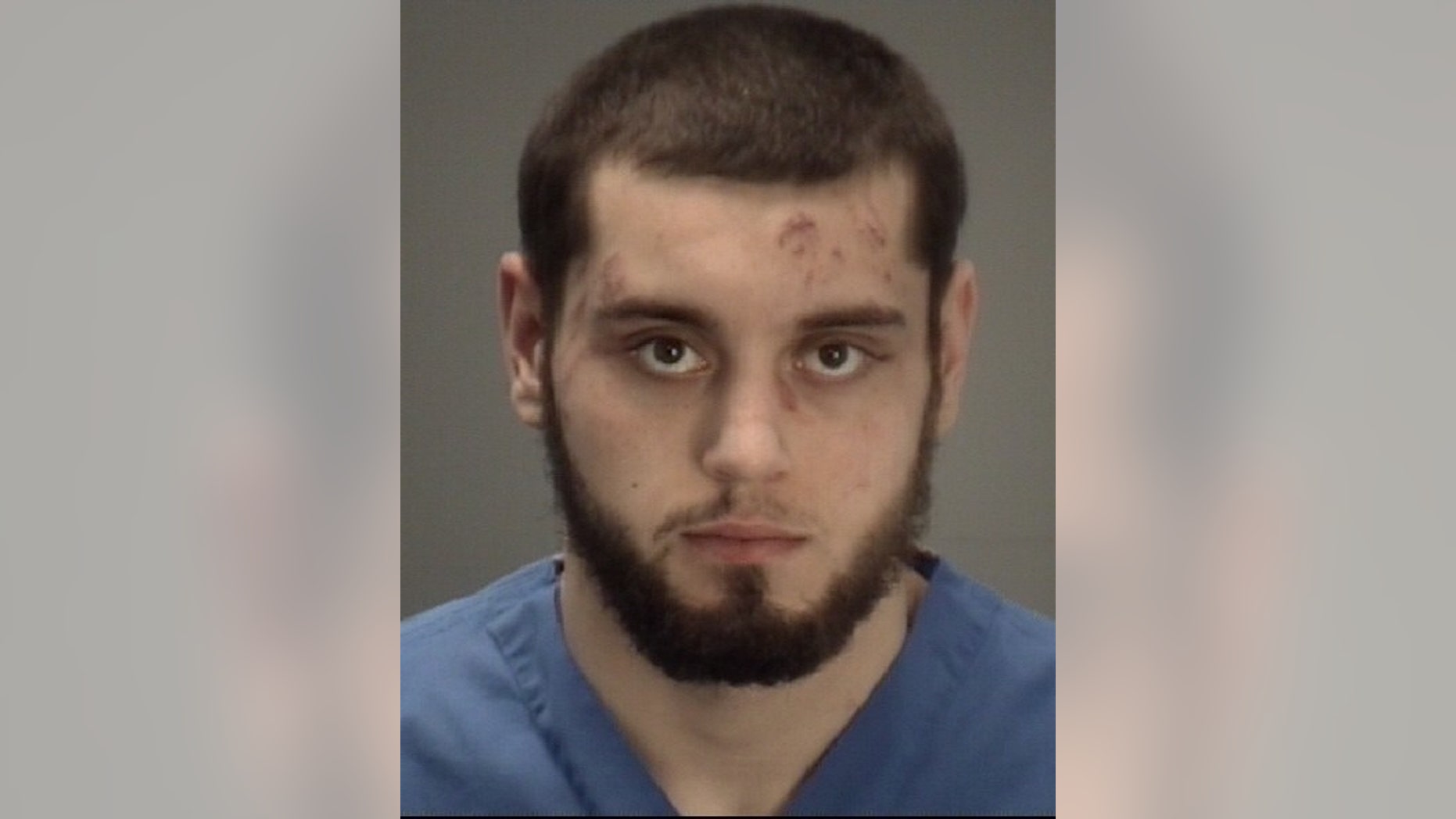 This December 2016 photo provided by the Pasco Sheriff's Office shows Sherif Elganainy. The Federal Bureau of Investigation said Thursday, Dec. 22, 2016, it's assisting a Tampa Bay area law enforcement agency in the potential terrorism activity of Elganainy, who was arrested after his father was taken to a hospital due to suspicious fumes in the family home. (Pasco Sheriff's Office via AP)