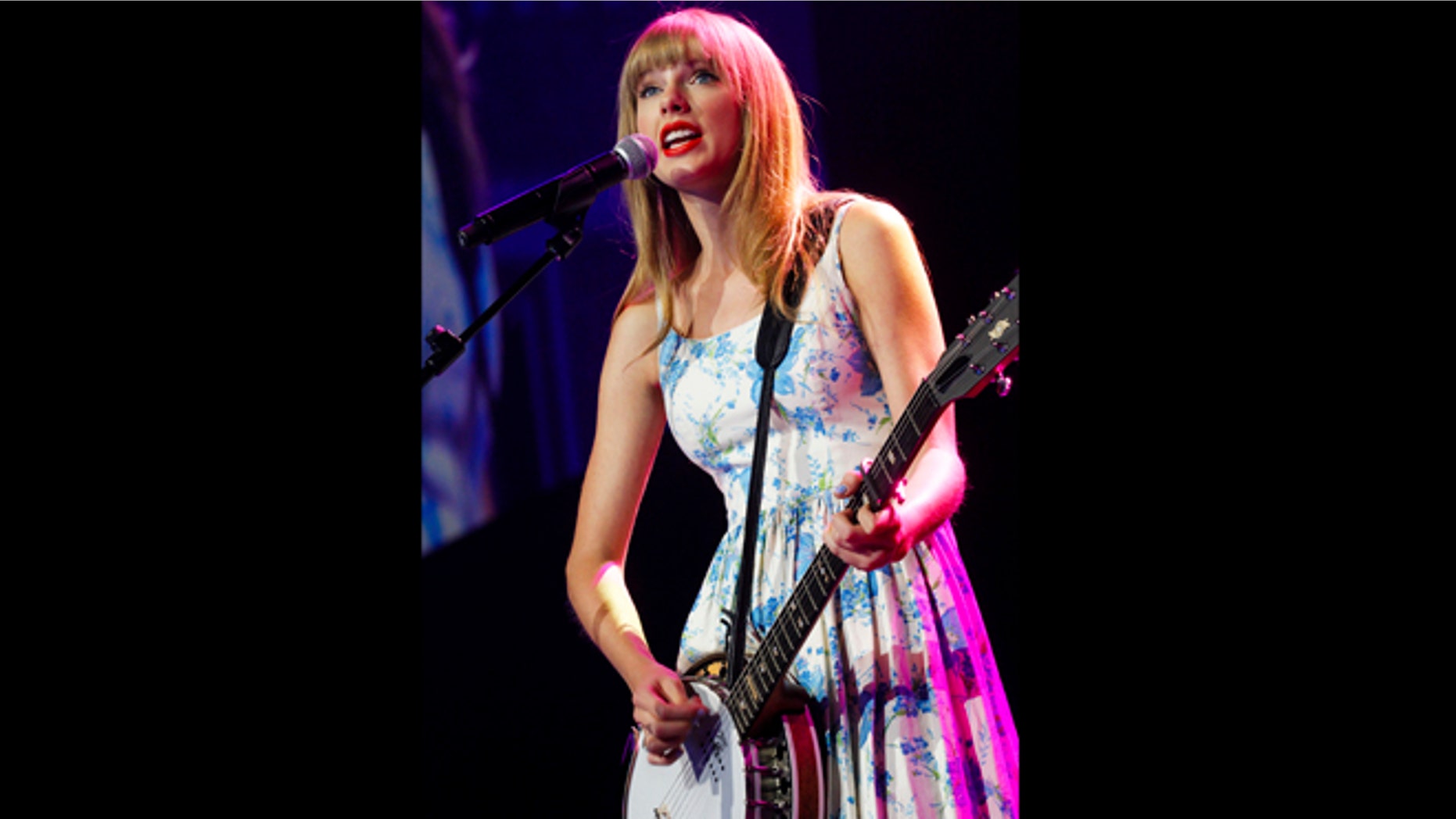 June 1, 2012: Taylor Swift performs during the annual Wal-Mart shareholders' meeting in Fayetteville, Arkansas.