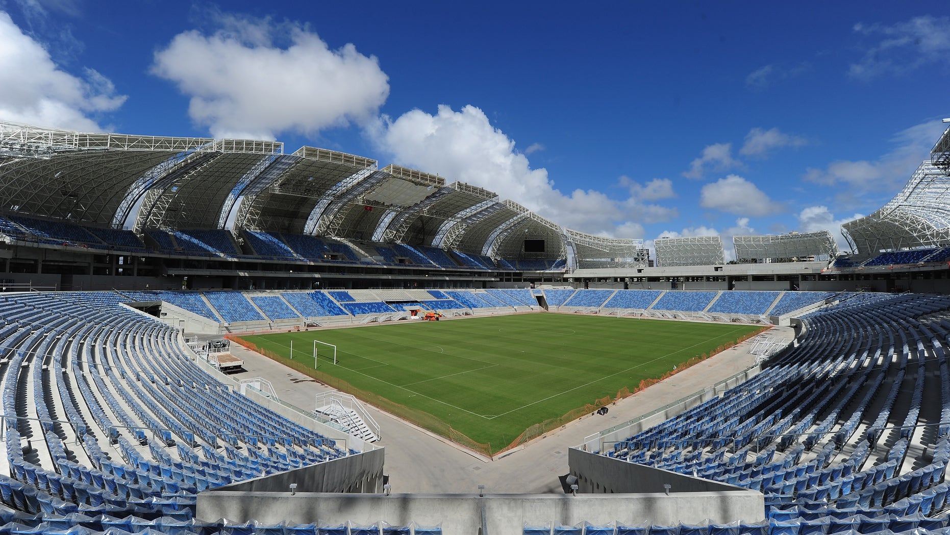 The Arena Das Dunas venue on December 8, 2013 in Natal, Brazil.