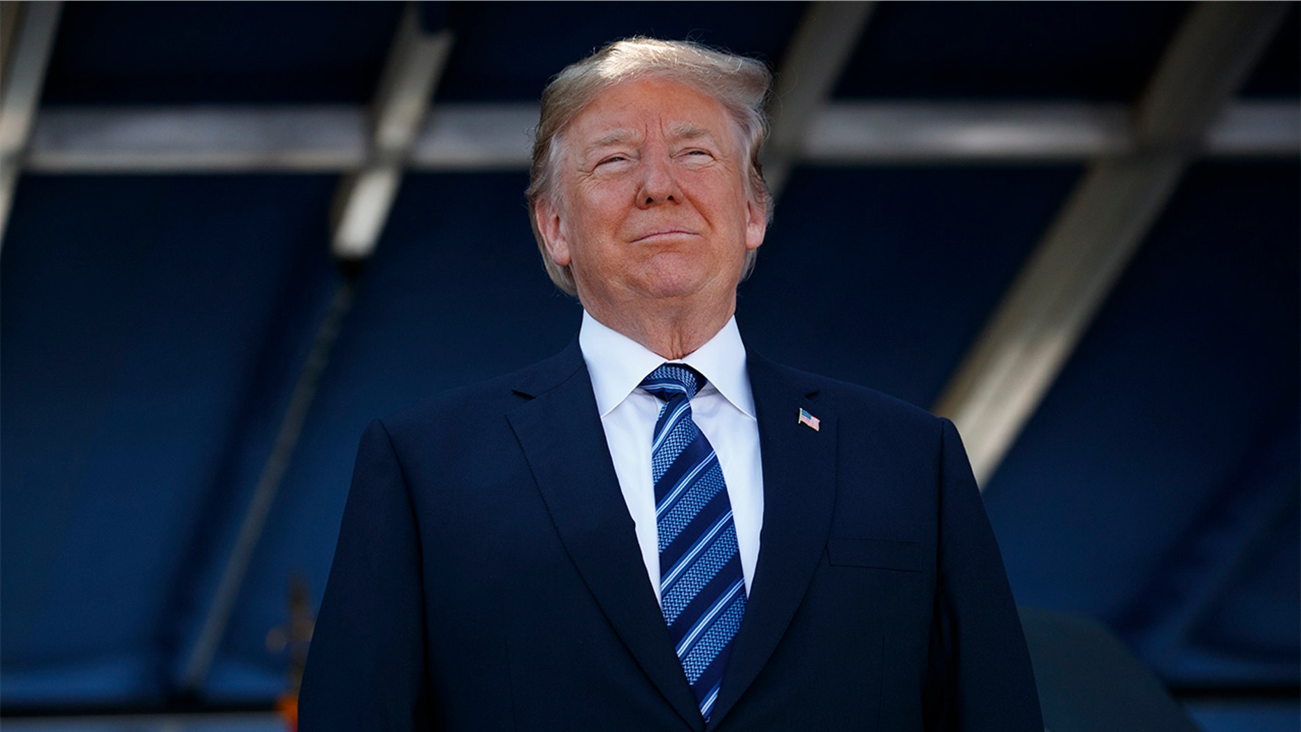 President Trump tweeted in defense of the Chicago police on Friday, saying they had “every right to legally protest."
