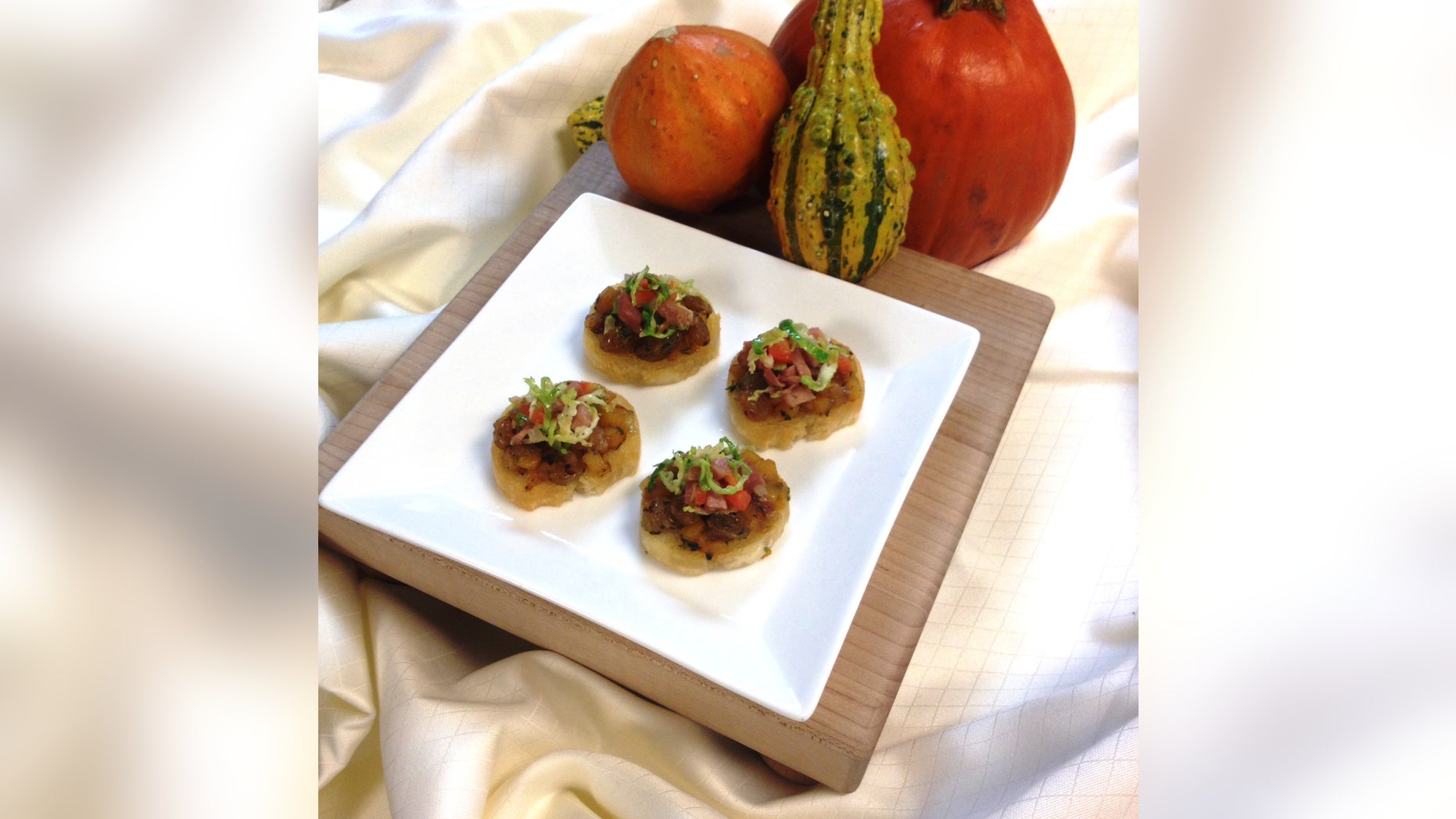 Chef Brust takes pumpkin -- originally grown in Williamsburg in the 18th century-- and showcases it in several ways –some classic, some with modern twists.