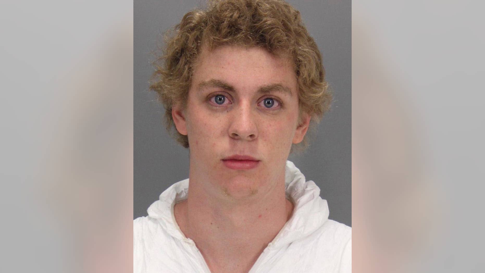 FILE - This January 2015 file booking photo released by the Santa Clara County Sheriff's Office shows Brock Turner. The former Stanford University swimmer convicted of sexually assaulting an unconscious woman is poised to leave jail Friday, Sept. 2, 2016, after serving half a six-month sentence that critics denounced as too lenient. (Santa Clara County Sheriff's Office via AP, File)