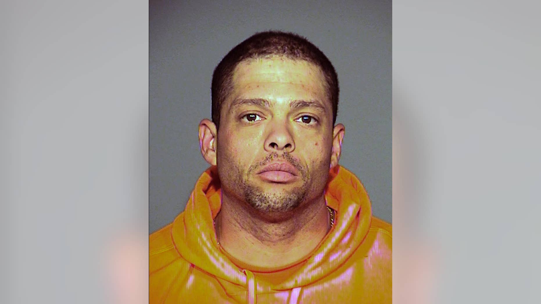 This undated booking photo provided by Las Vegas Metropolitan Police Department shows Pedro Jose Garcia. Garcia, is being held pending an initial court appearance on murder, robbery, burglary and weapon charges in the Sunday, Sept. 25, 2016, shooting death of a 41-year-old man at a Starbucks coffee shop in Las Vegas. (Clark County Detention Center/Las Vegas Metropolitan Police Department via AP)
