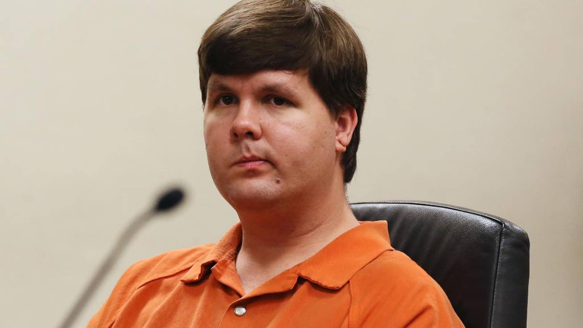 FILE - In a Thursday, July 3, 2014 file photo, Justin Ross Harris, the father of a toddler who died after police say he was left in a hot car for about seven hours, weeps as he sits at his bond hearing in Cobb County Magistrate Court, in Marietta, Ga. On Thursday,, Sept. 4, 2014, a Cobb County grand jury indicted Harris on multiple charges, including malice murder, felony murder and cruelty to children. The malice murder charge indicates that prosecutors believe that Harris intentionally left his son Cooper in the hot car to die. (AP Photo/Marietta Daily Journal, Kelly J. Huff, Pool, File)