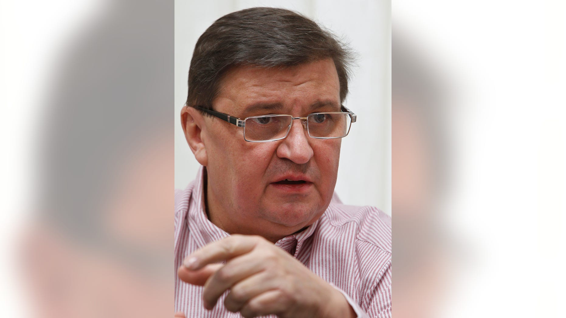 Photo taken in Przemysl, Poland, Thursday, Feb. 14, 2013. Wojciech Inglot, a Polish chemist and businessman who founded and ran a cosmetics company, Inglot, which grew into an international success with nearly 400 stores in 50 countries, has died. He was 1957. A longtime friend of Inglot's, Mariusz Ziomecki told The Associated Press that Inglot died unexpectedly Saturday after suffering internal hemorrhaging. Inglot cosmetics are sold in stores and malls worldwide, including Macy's in New York.(AP Photo/Czarek Sokolowski)
