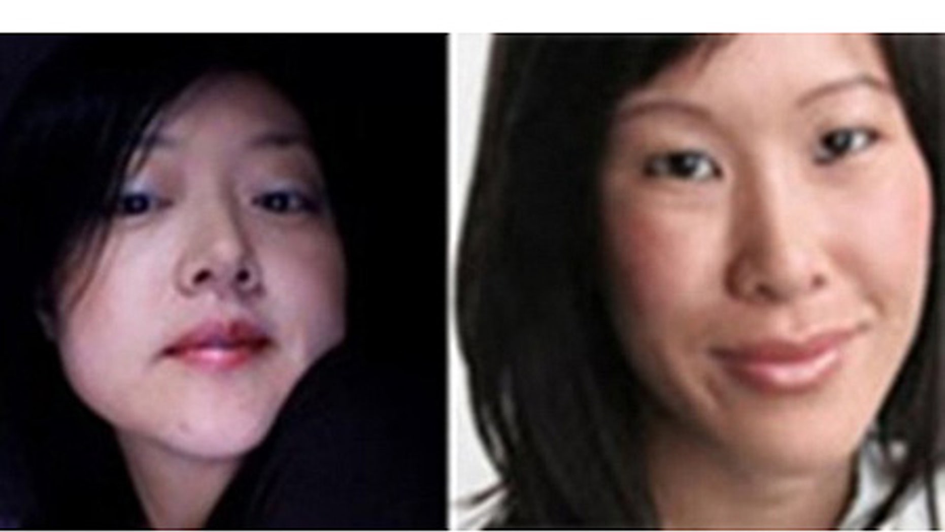 American journalists Euna Lee, left, and Laura Ling are seen in this undated image released by Yonhap news agency in Seoul.
