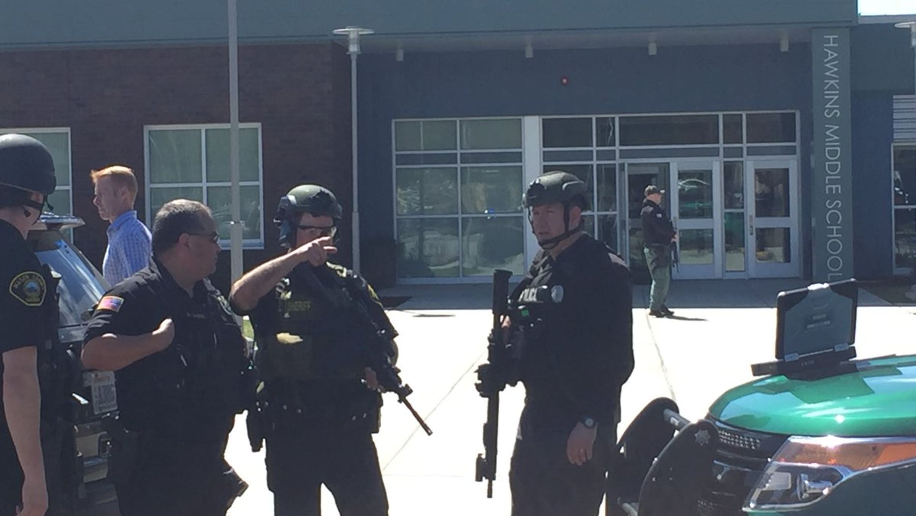 Reports of an active shooter were false, according to investigators.
