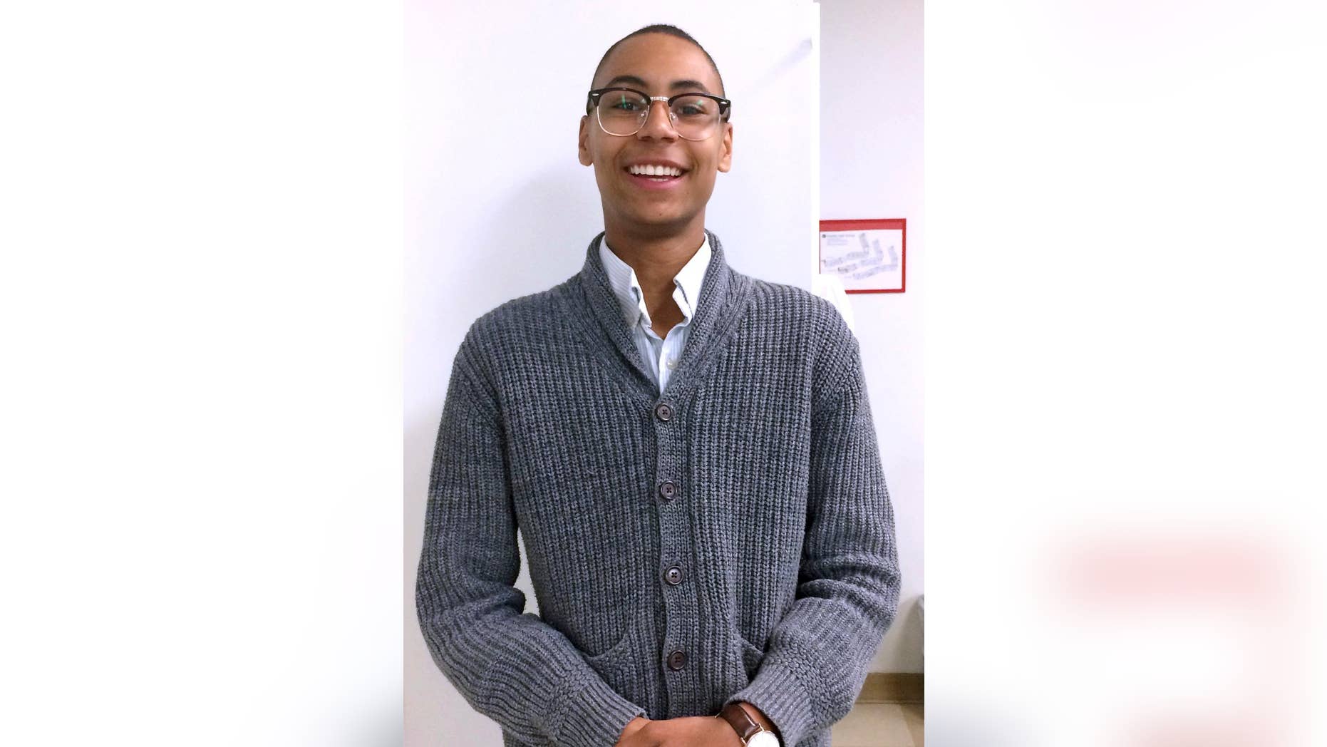 Black Teen Wins Essay Contest On Topic Of White Privilege Fox News In This Photo Provided By Trey Ellis His Son Chet Poses For A Photo Tuesday Thesis For An Analysis Essay also How Do I Write A Thesis Statement For An Essay Cheap Online Phd