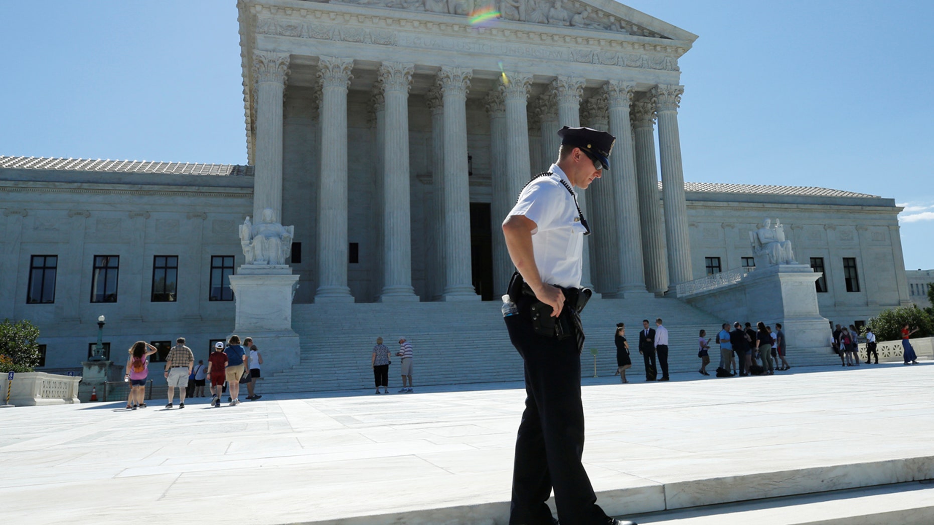 The Supreme Court on Tuesday allowed the administration to maintain its policy on refugees.