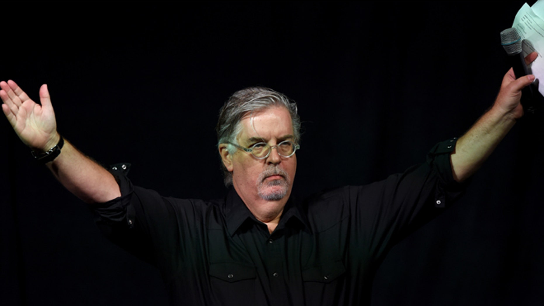 SAN DIEGO, CA - JULY 26: Writer/producer Matt Groening attends FOX's "The Simpsons" panel during Comic-Con International 2014 at the San Diego Convention Center on July 26, 2014 in San Diego, California. (Photo by Ethan Miller/Getty Images)