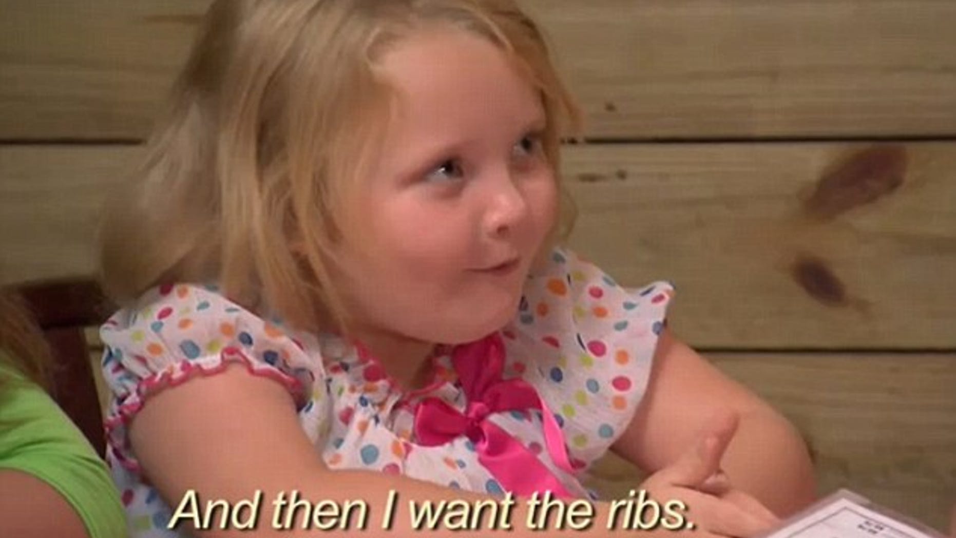 Honey Boo Boo
Left-Leaner
The six-year-old star of TLC's contribution to humanity, “Here Comes Honey Boo Boo,” Alana Thompson, was prodded by talk show host Jimmy Kimmel into making a presidential endorsement. While she cannot vote, she still offered her favorite: “Marack Obama.”