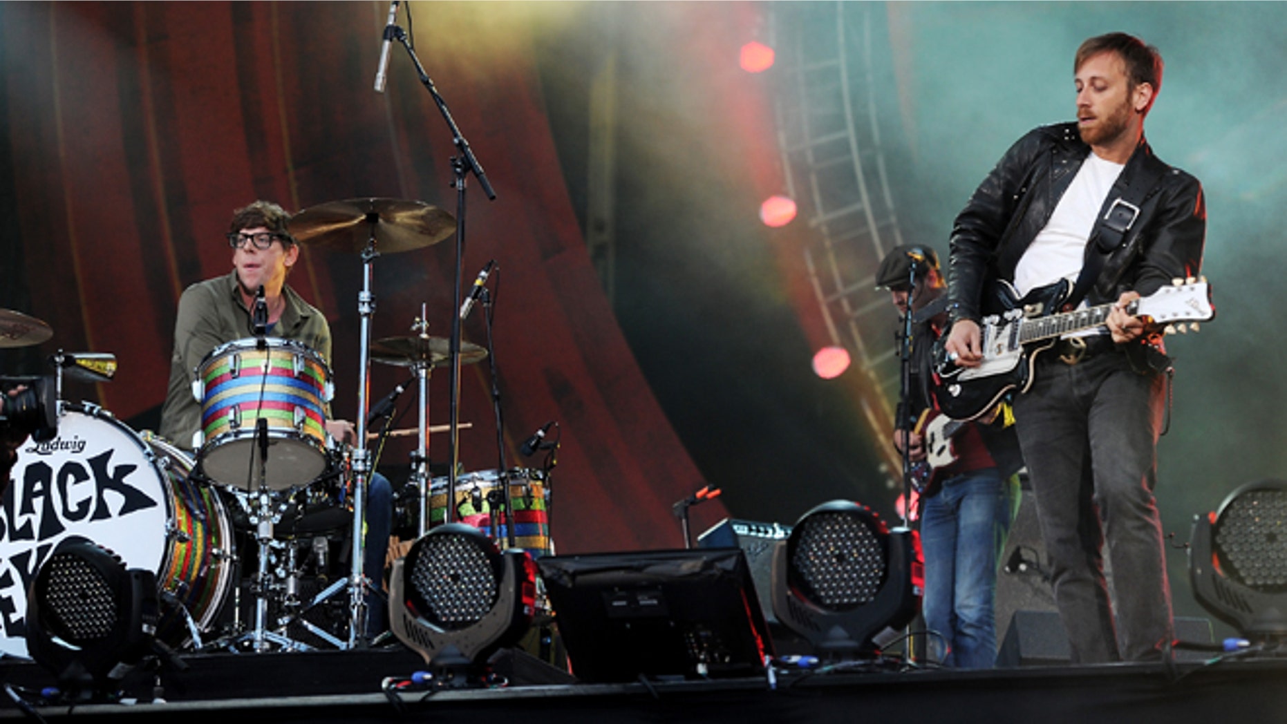 Sept. 29, 2012: Guitarist Dan Auerbach, right, and drummer Patrick Carney of The Black Keys perform at the Global Citizen Festival in Central Park.