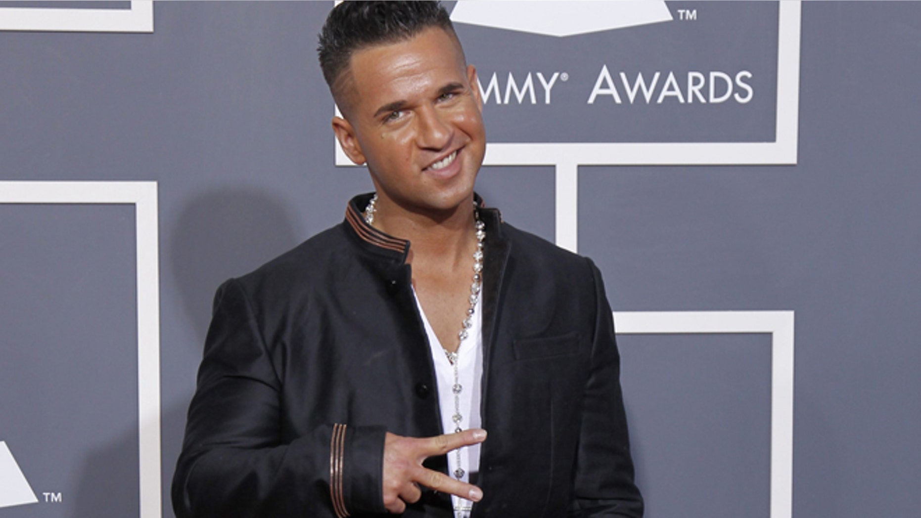 TV personality Michael "The Situation" Sorrentino arrives at the 53rd annual Grammy Awards in Los Angeles, California February 13, 2011.