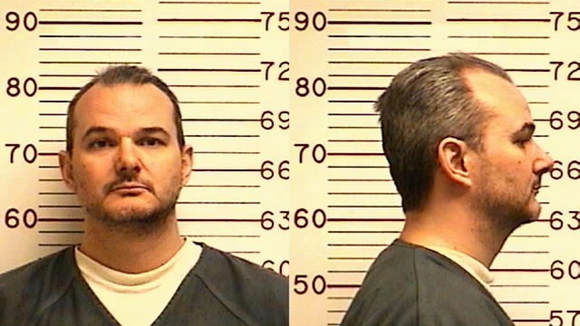A combo photo provided by the Colorado Department of Corrections shows Benjamin Davis. A Denver judge on Wednesday April 3, 2013, reaffirmed the 108-year sentence for Davis, one of the founders of a white supremacist Colorado prison gang. (AP Phjoto/Colorado Department of Corrections)