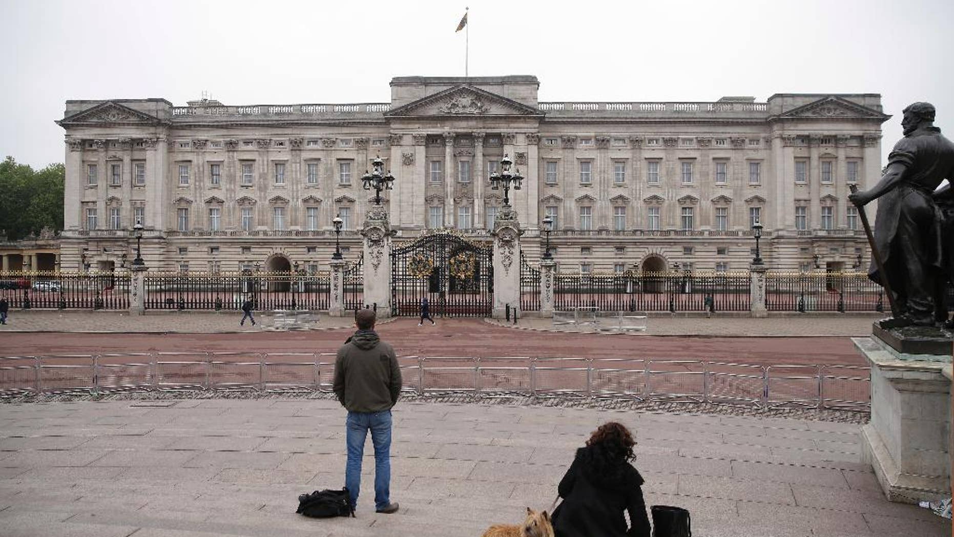 Buckingham Palace is seen in this May 4, 2017 photo.
