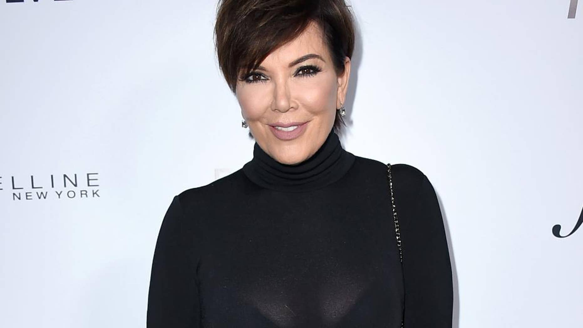 This March 20, 2016 file photo shows Kris Jenner at Daily Front Row's Fashion Los Angeles Awards in Los Angeles.