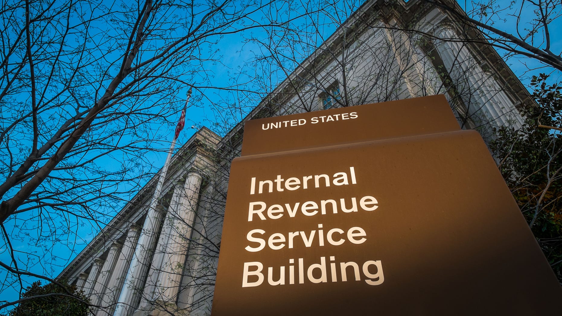 April 13, 2014: The headquarters of the Internal Revenue Service (IRS) in Washington.