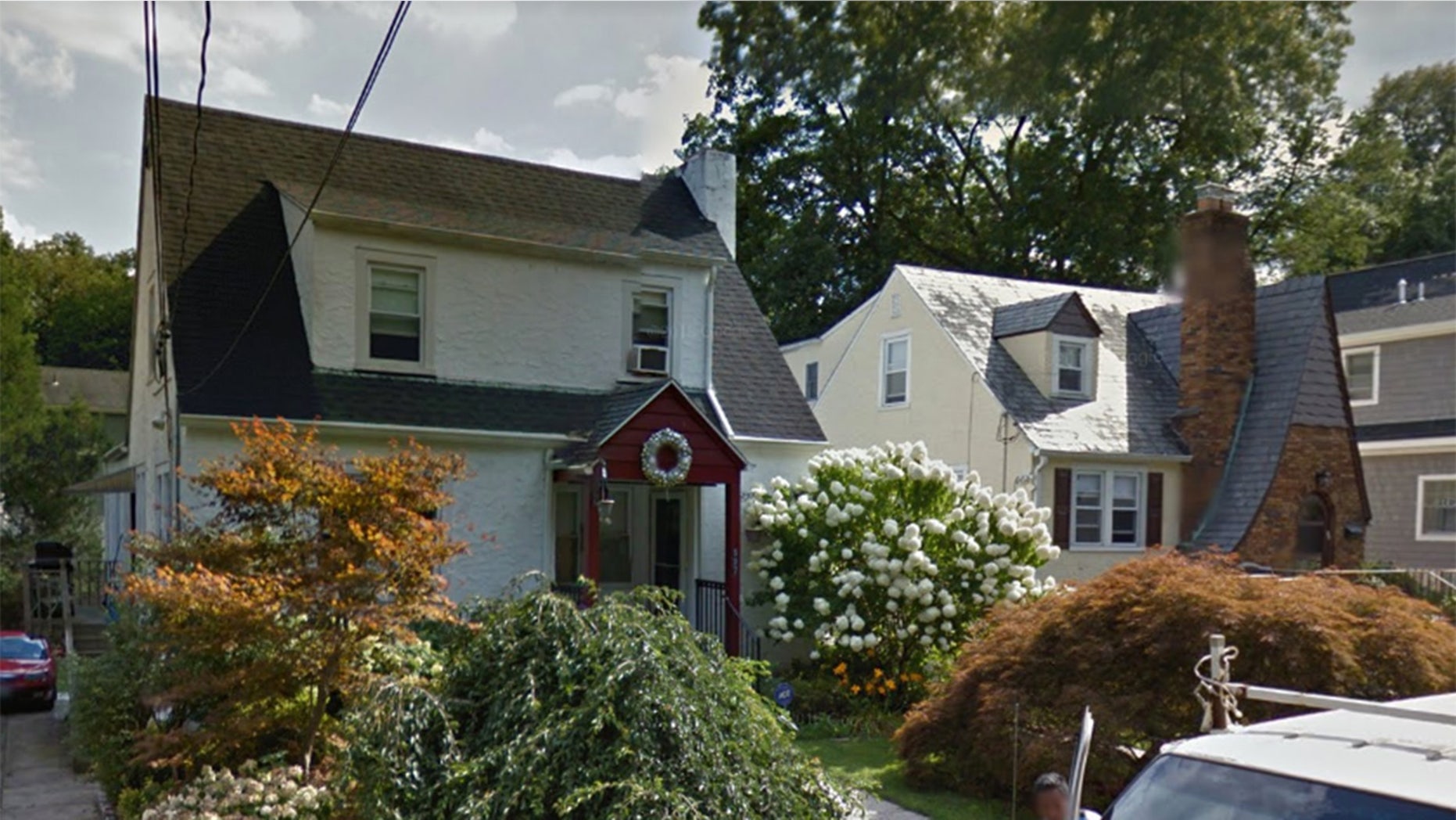 A toddler died and her mother was hospitalized after being shot by police in a suburban New York home Saturday.